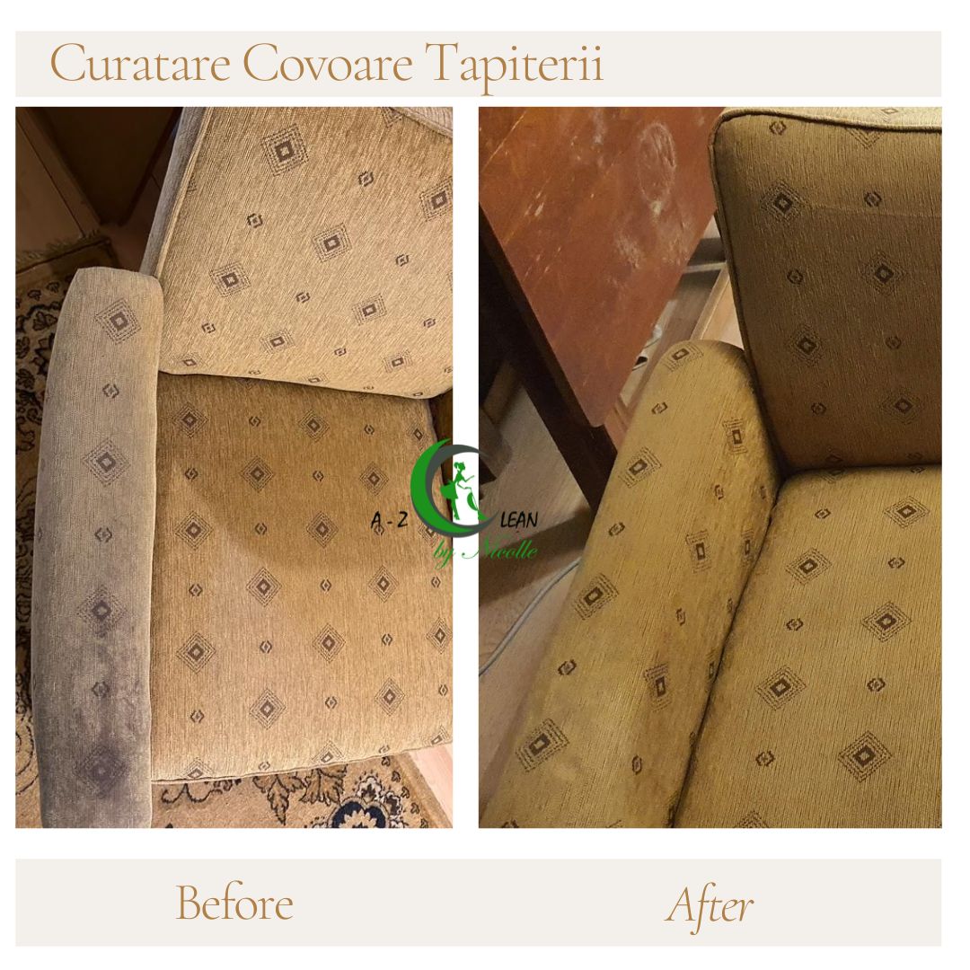 Fotoliu cu model geometric - Igienizare completă